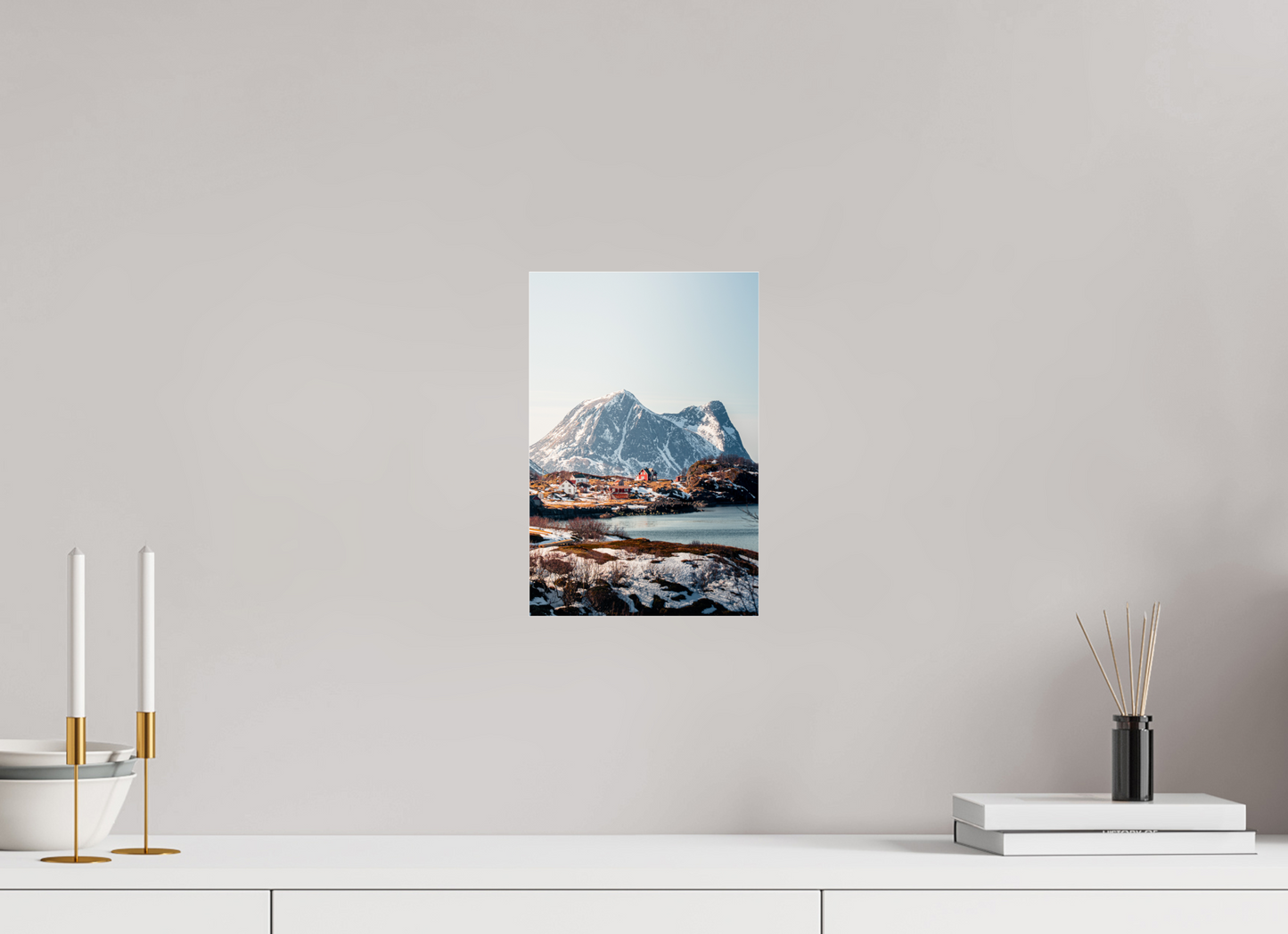 20 x 30 cm, Photo Print Under Acrylic Glass Senja III