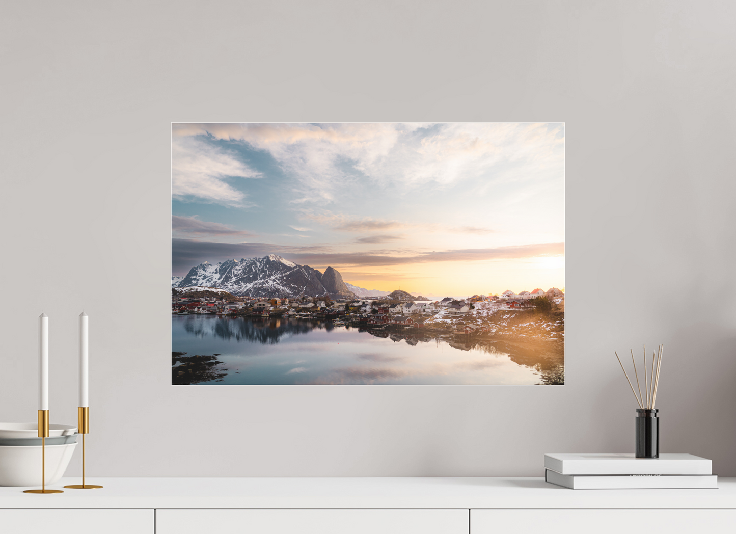 60 x 40 cm, Photo Print Under Acrylic Glass Reine III