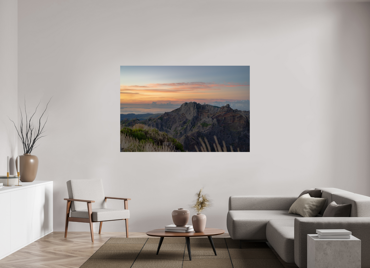 180 x 120 cm, Photo Print On Fuji Crystal DP II Pico do Arieiro