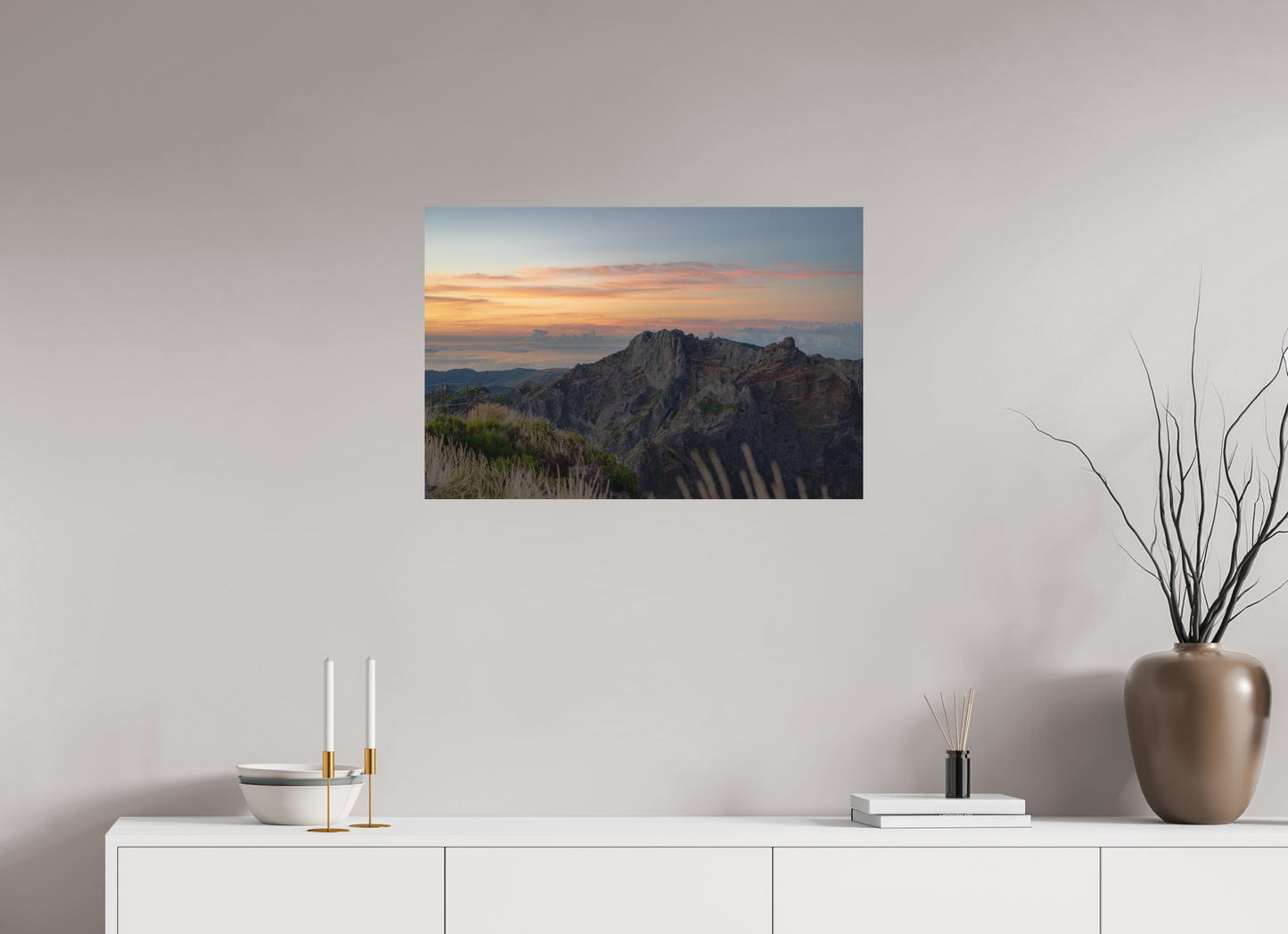 75 x 50 cm, Direct Printing On Aluminum Dibond Pico do Arieiro