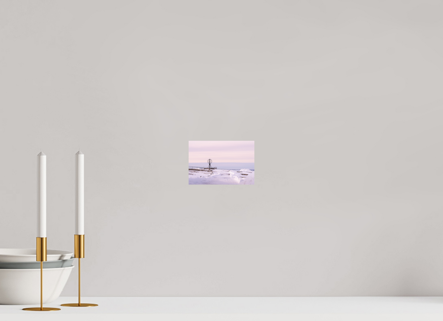 15 x 10 cm, Direct Printing On Aluminum Dibond Nordkapp