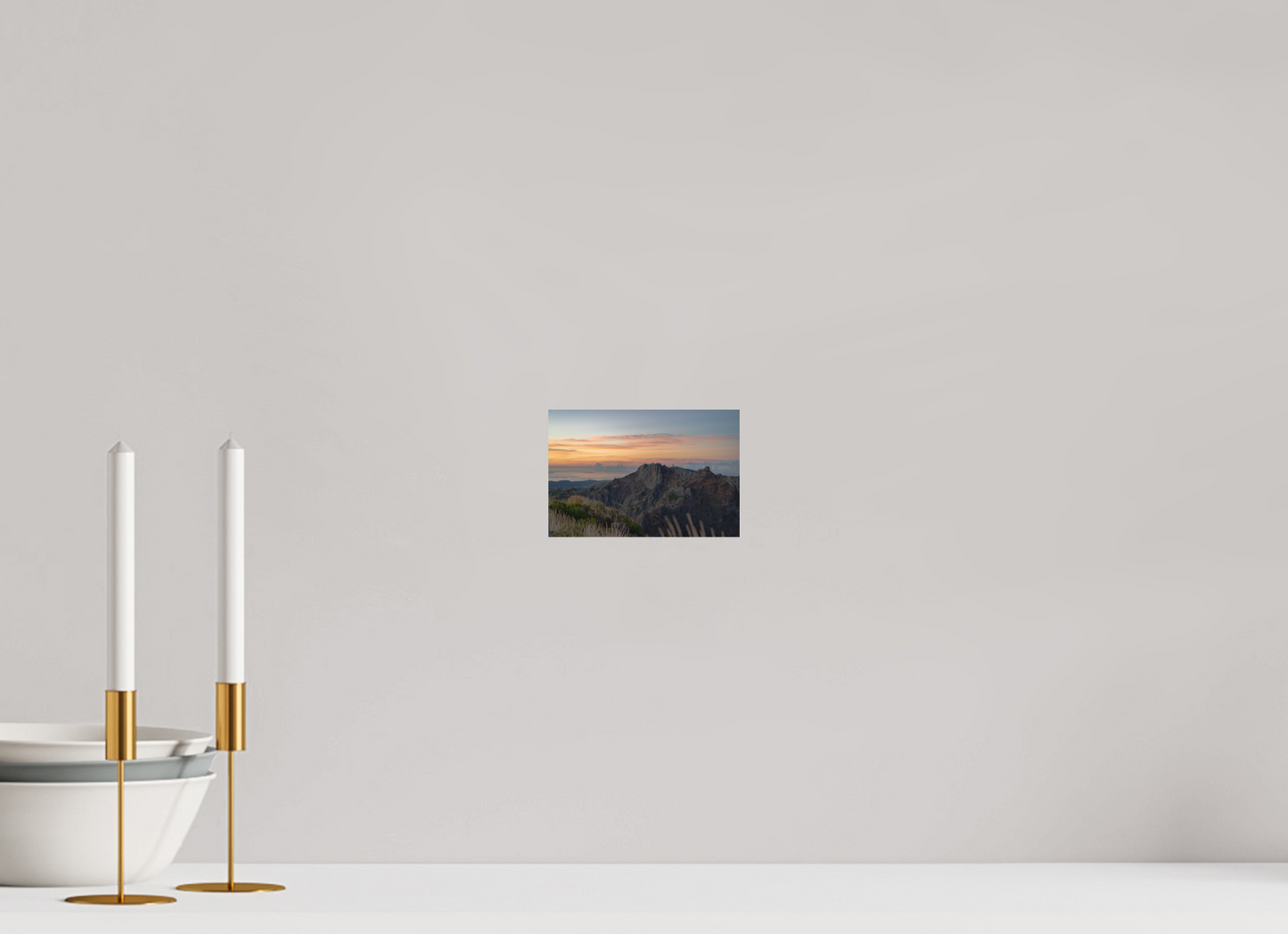 15 x 10 cm, Direct Printing On Aluminum Dibond Pico do Arieiro
