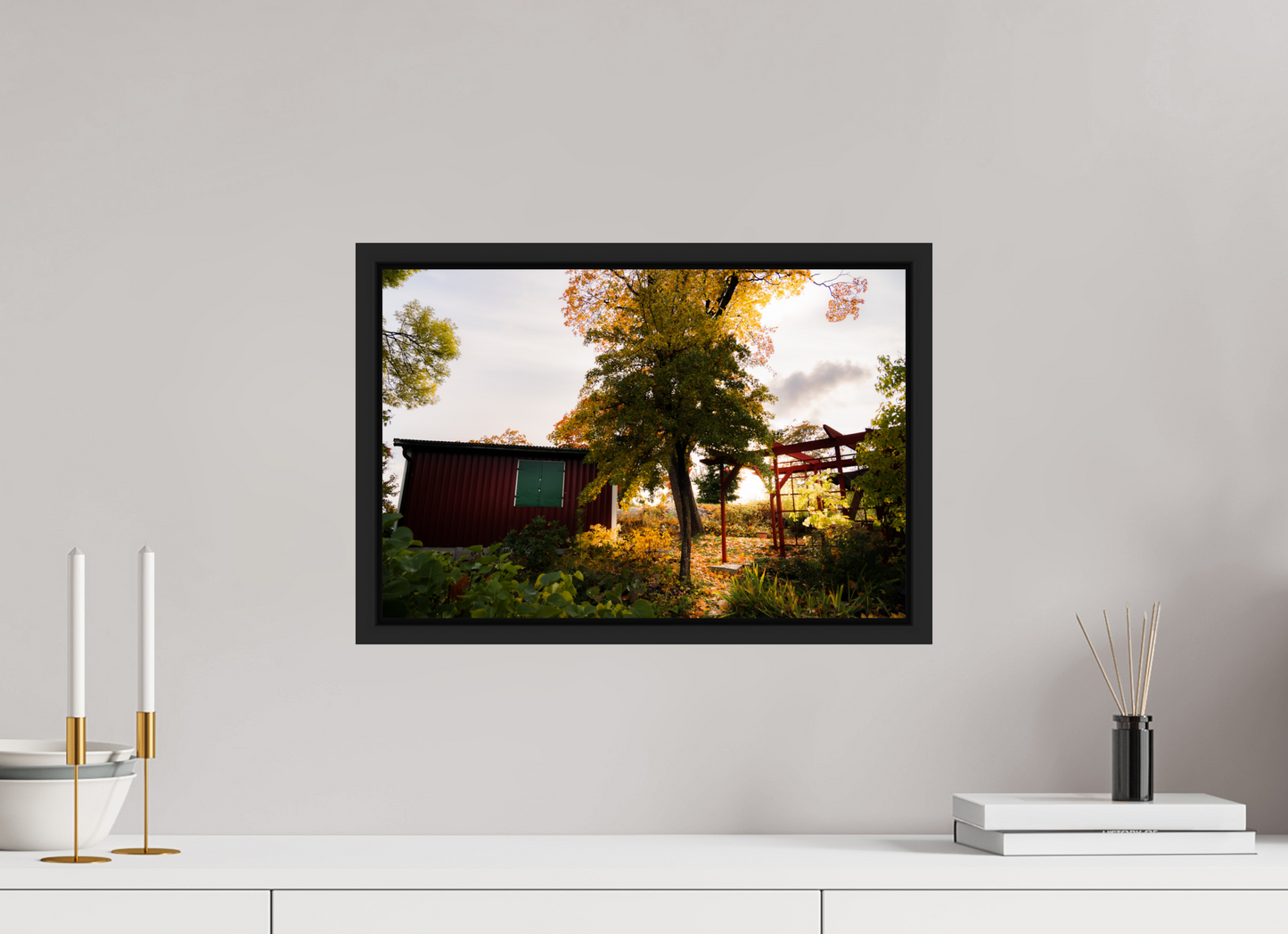 45 x 30 cm, Caisse Américaine Noir Mat Tantolunden parc II