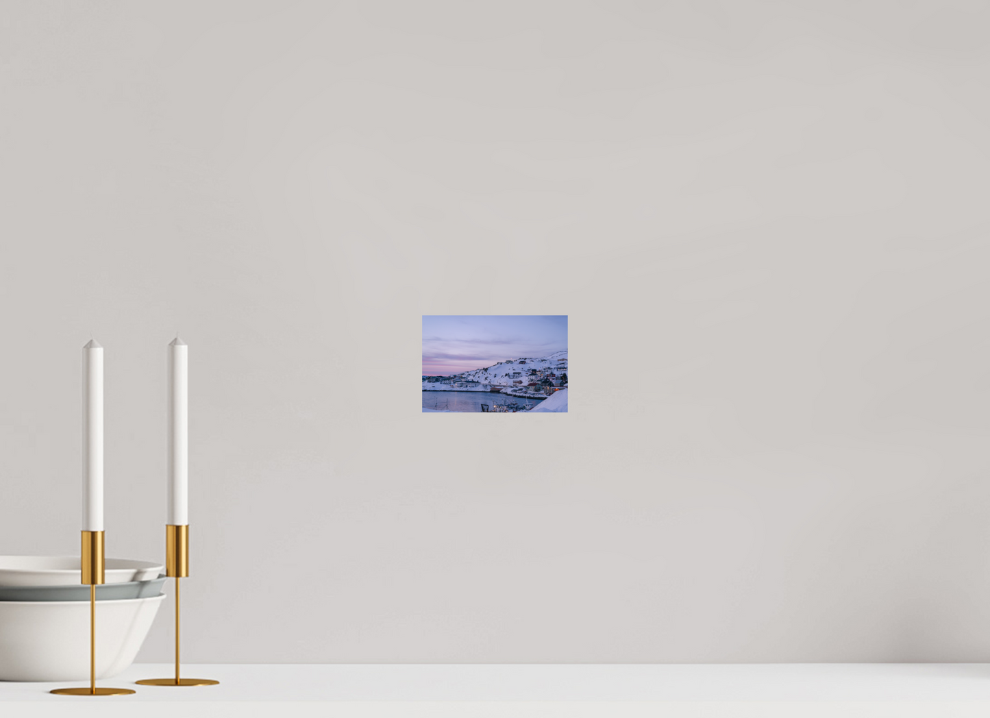 15 x 10 cm, Photo Print On Fuji Crystal DP II Village au bout du monde