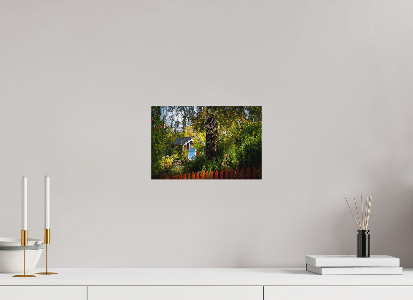 30 x 20 cm, Direct Printing On Aluminum Dibond Tantolunden Parc