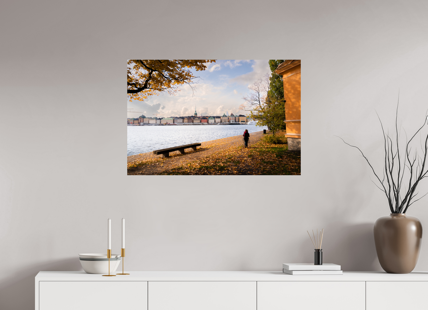 90 x 60 cm, Photo Print On Fuji Crystal DP II Stockholm Islands