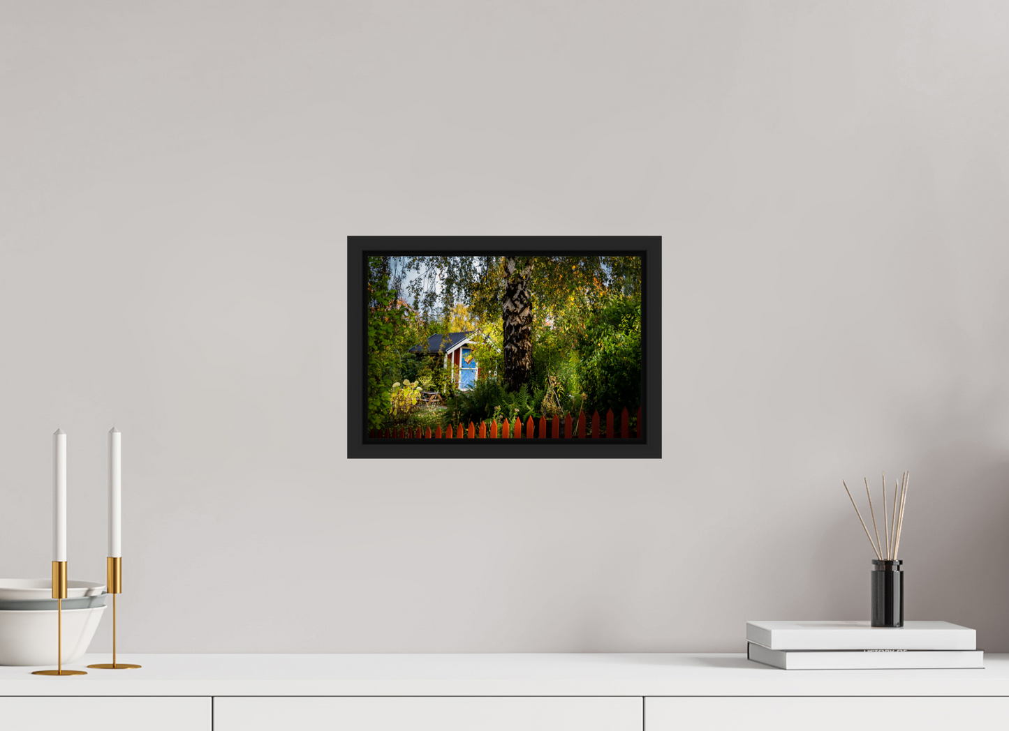 30 x 20 cm, Caisse Américaine Noir Mat Tantolunden Parc