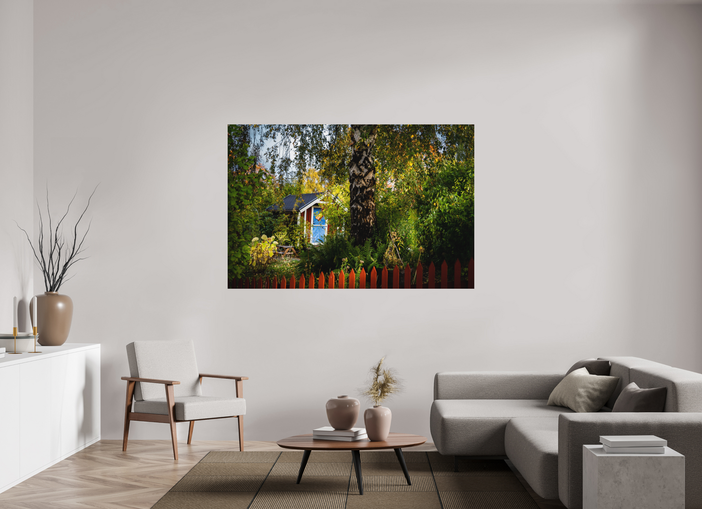 180 x 120 cm, Direct Printing On Aluminum Dibond Tantolunden Parc