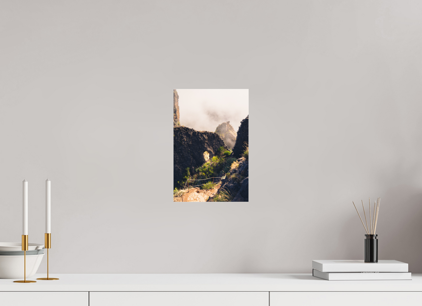 20 x 30 cm, Photo Print Under Acrylic Glass Vereda do Pico Ruivo
