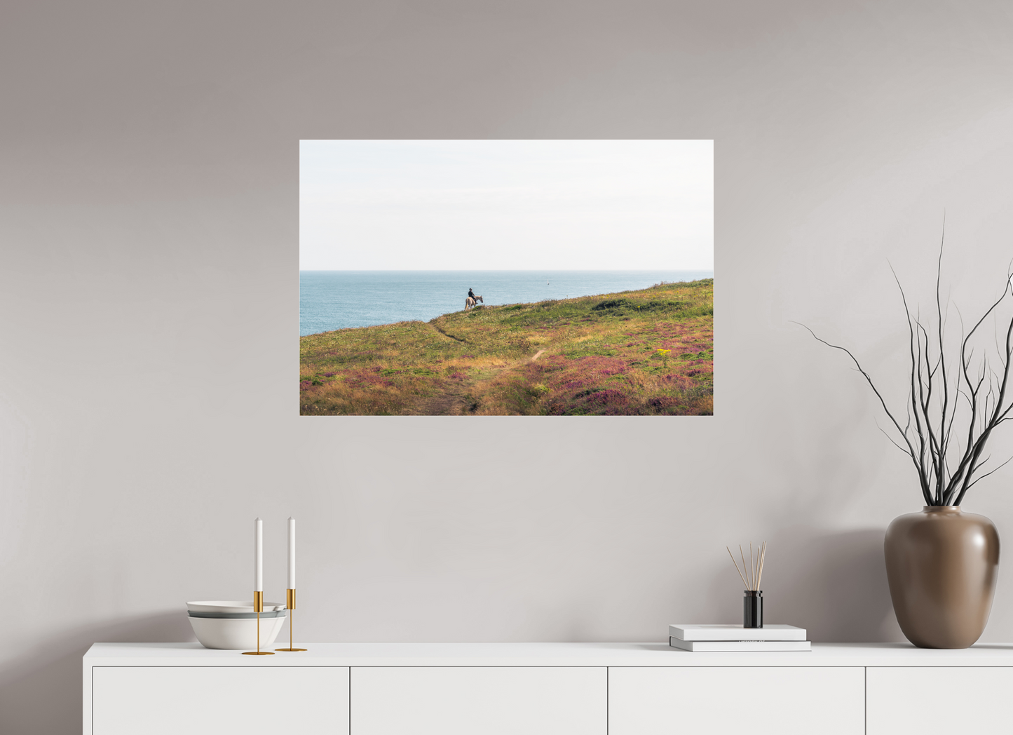 90 x 60 cm, Photo Print Under Acrylic Glass Peinture de Bretagne