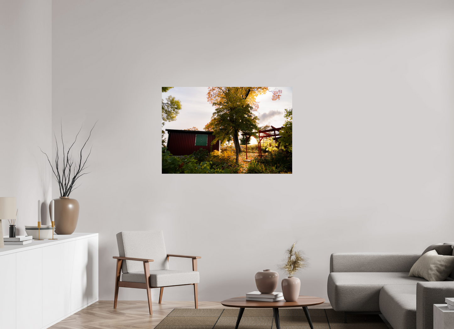 120 x 80 cm, Photo Print On Fuji Crystal DP II Tantolunden parc II