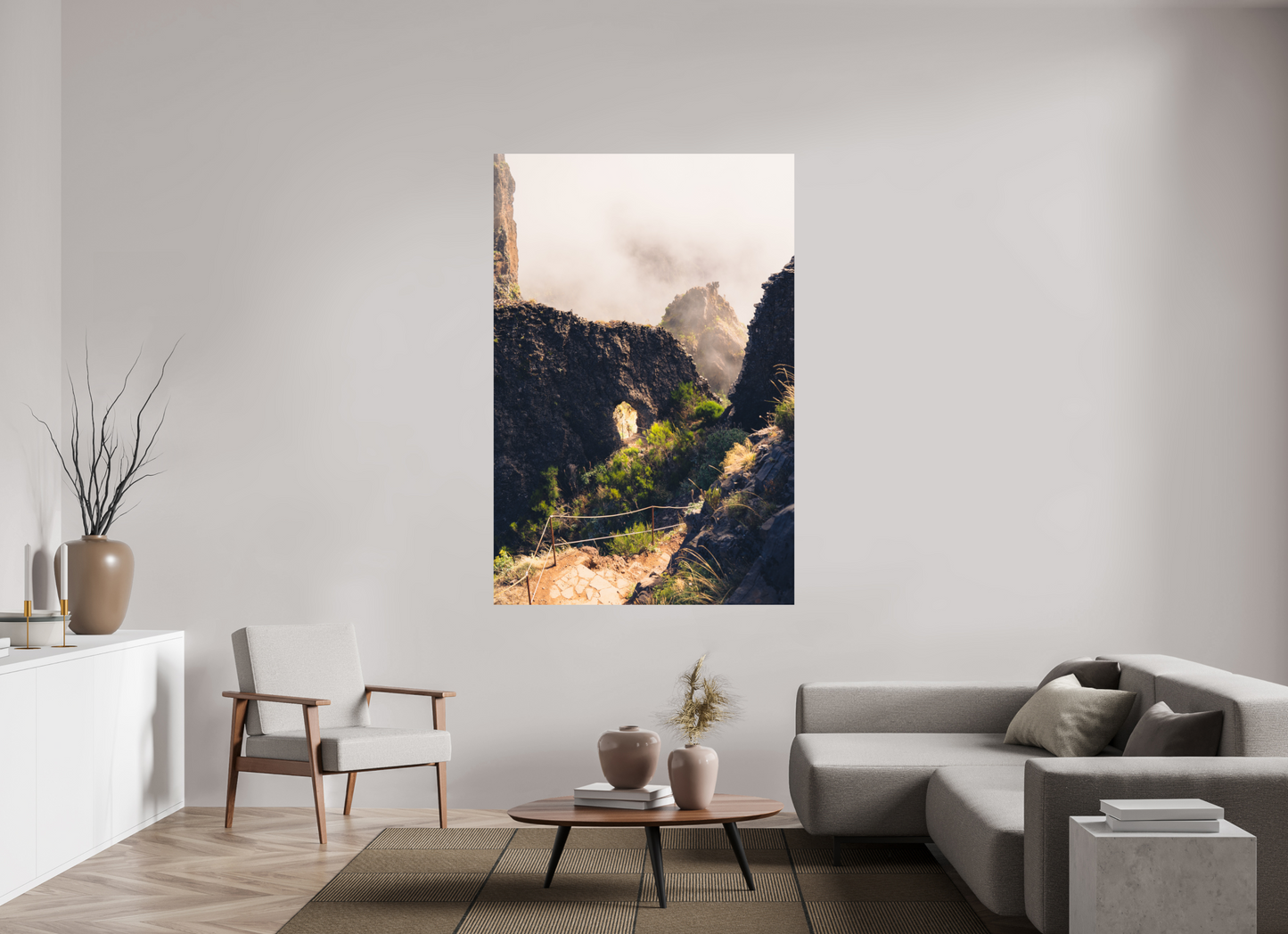 120 x 180 cm, Photo Print On Fuji Crystal DP II Vereda do Pico Ruivo