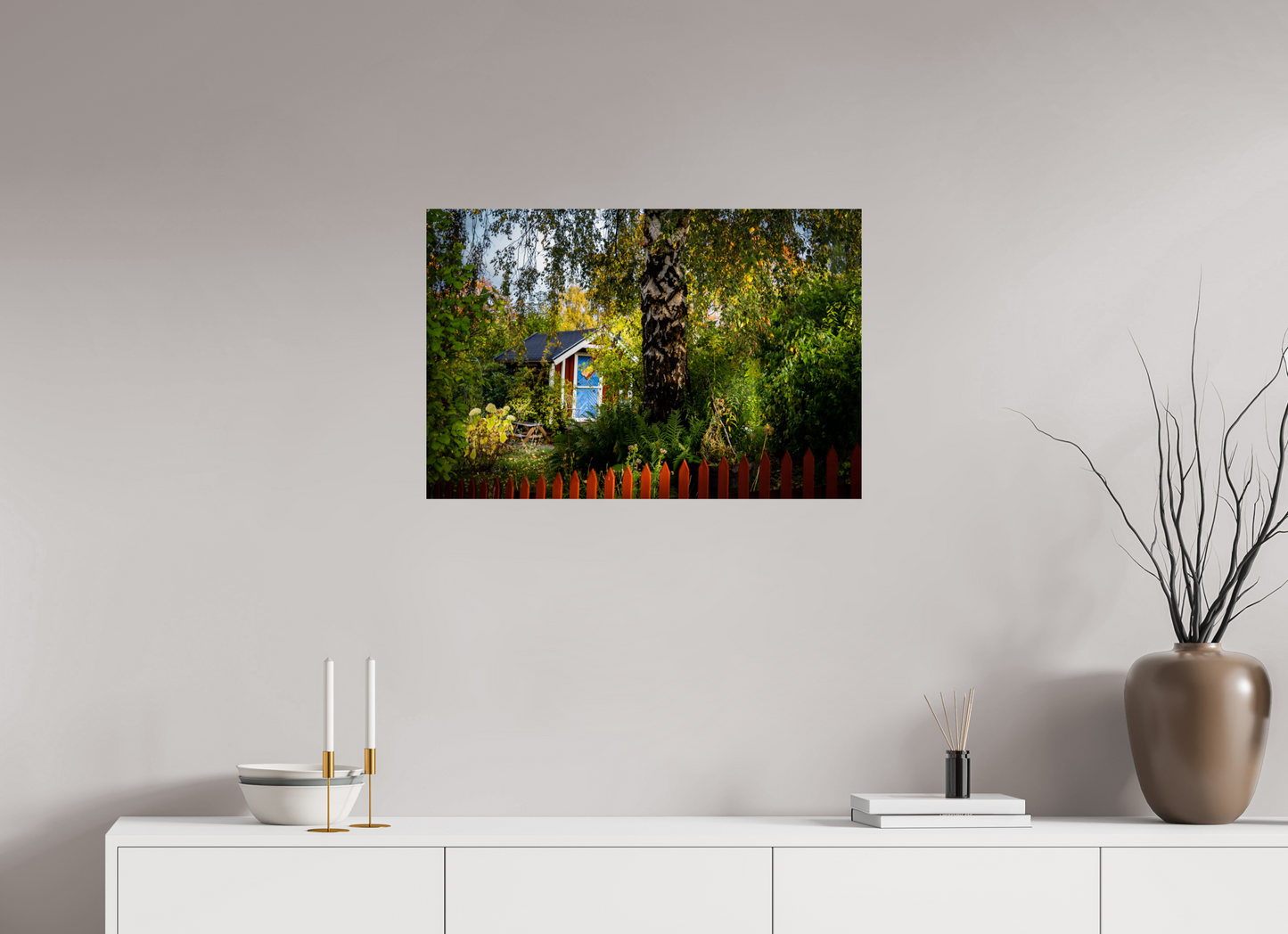 75 x 50 cm, Photo Print On Fuji Crystal DP II Tantolunden Parc