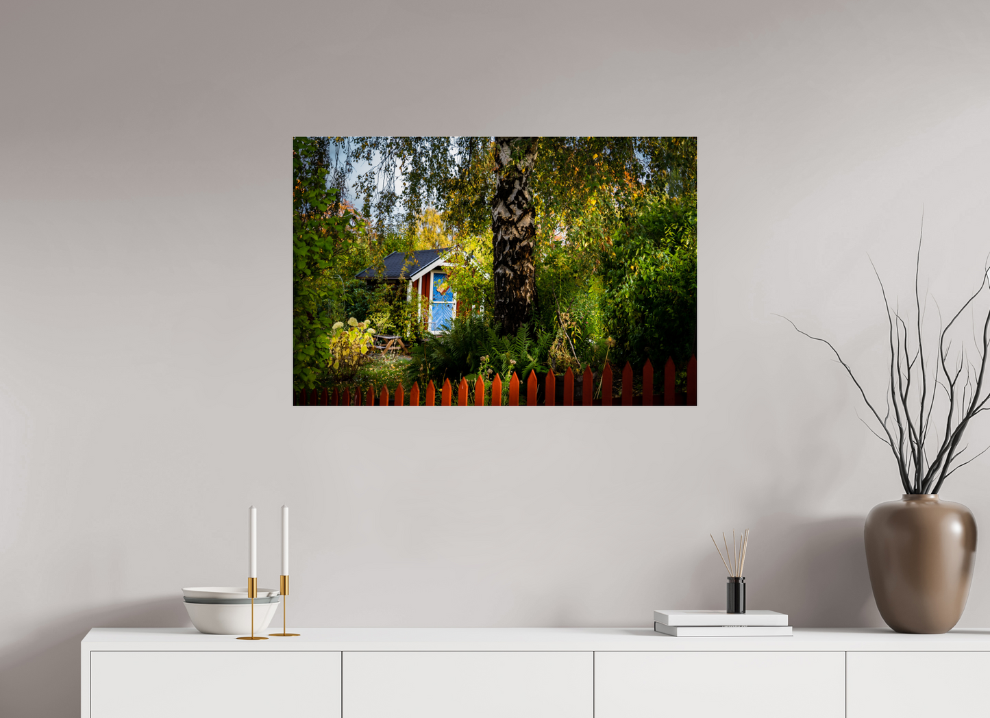 90 x 60 cm, Photo Print Under Acrylic Glass Tantolunden Parc