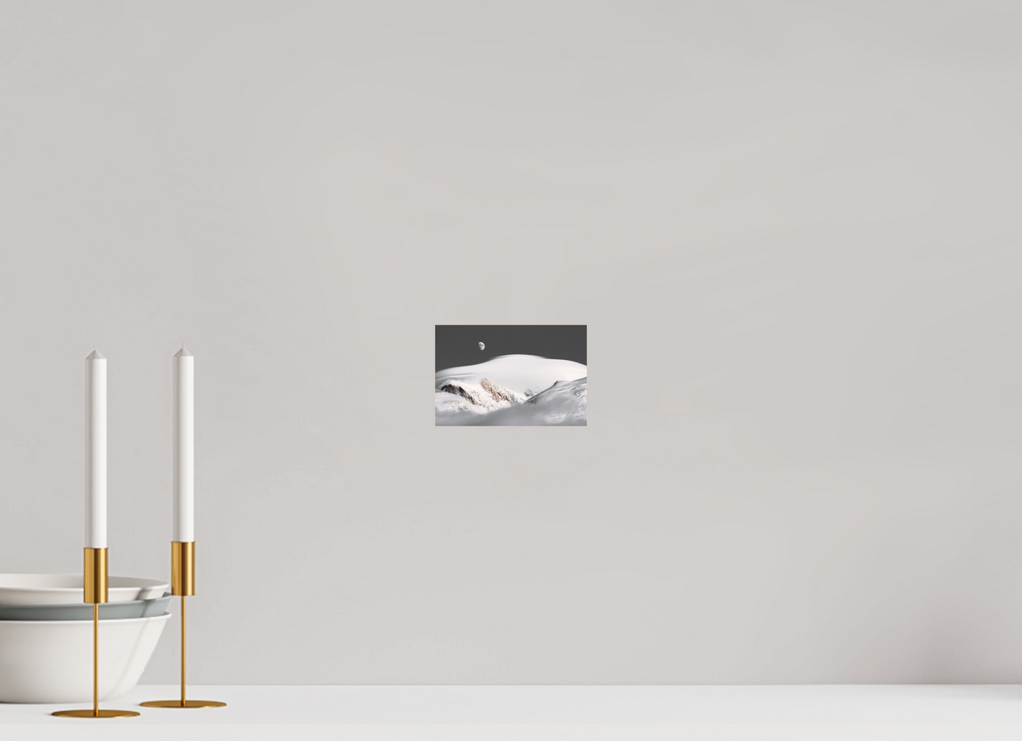 15 x 10 cm, Direct Printing On Aluminum Dibond Lever de Lune