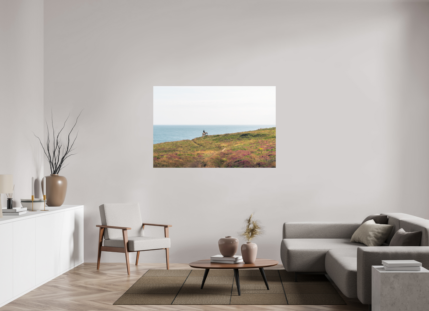 150 x 100 cm, Direct Printing On Aluminum Dibond Peinture de Bretagne