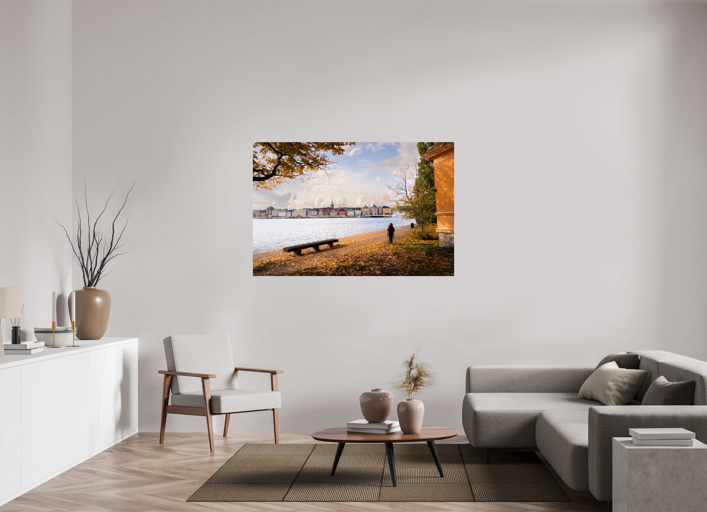 150 x 100 cm, Photo Print On Fuji Crystal DP II Stockholm Islands