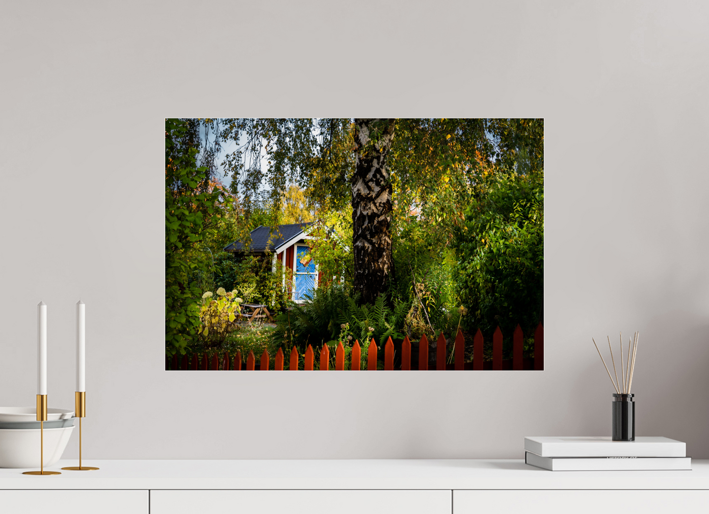 60 x 40 cm, Photo Print Under Acrylic Glass Tantolunden Parc