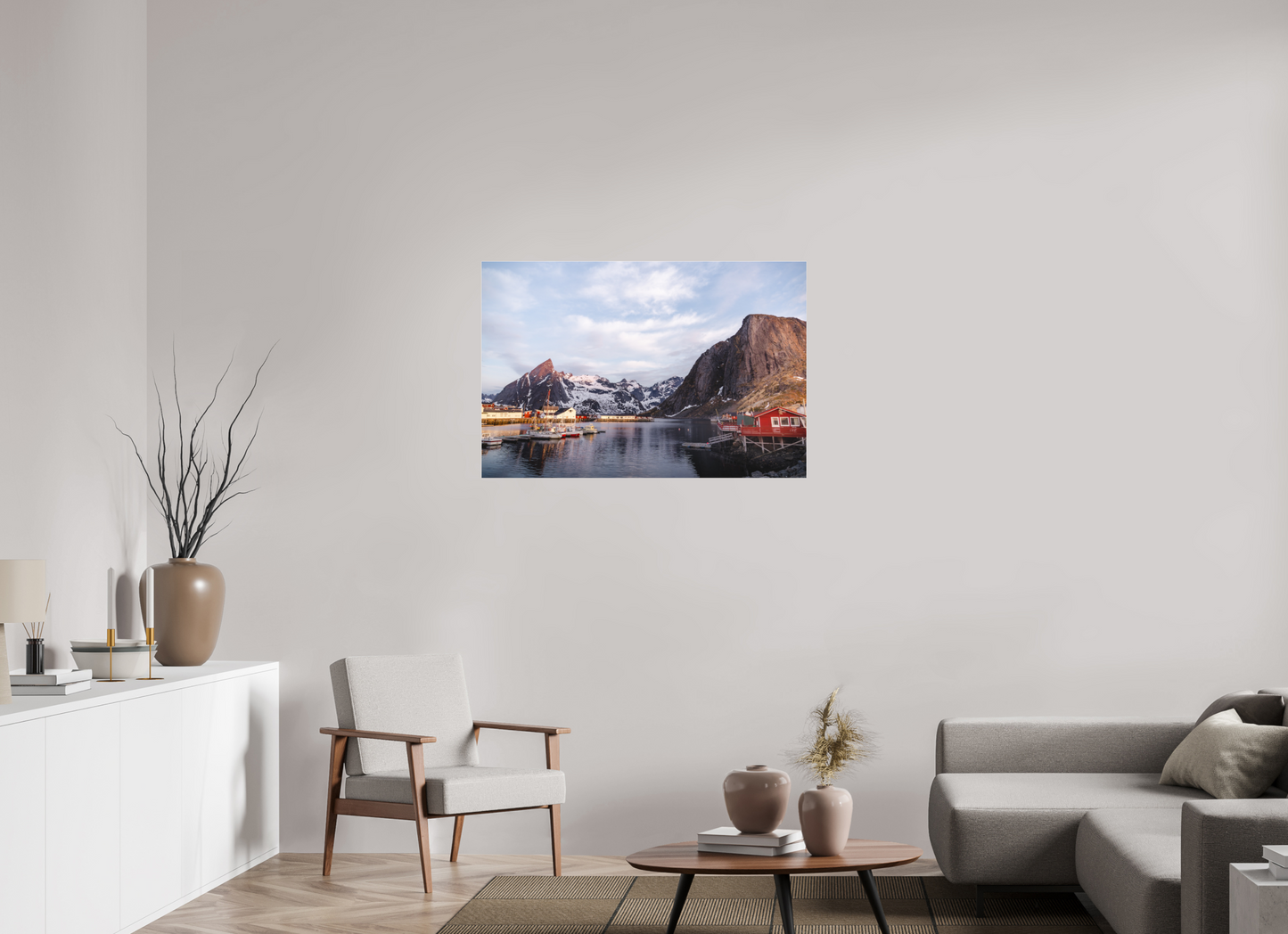 105 x 70 cm, Photo Print Under Acrylic Glass Reine I
