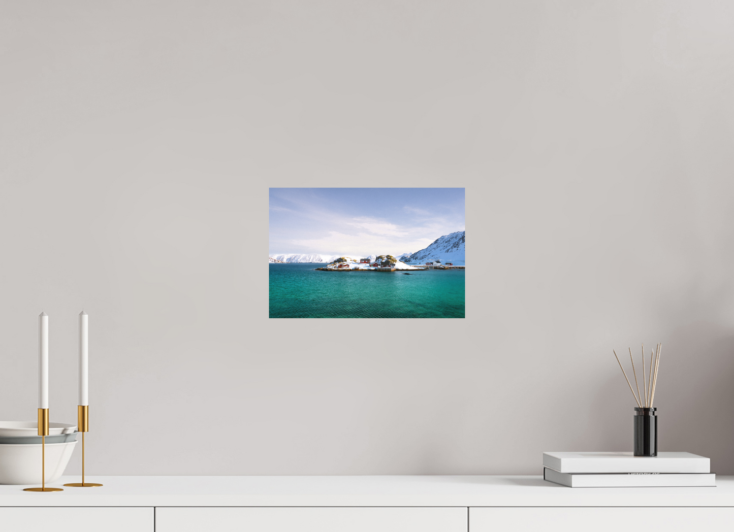 30 x 20 cm, Direct Printing On Aluminum Dibond Le bout du monde