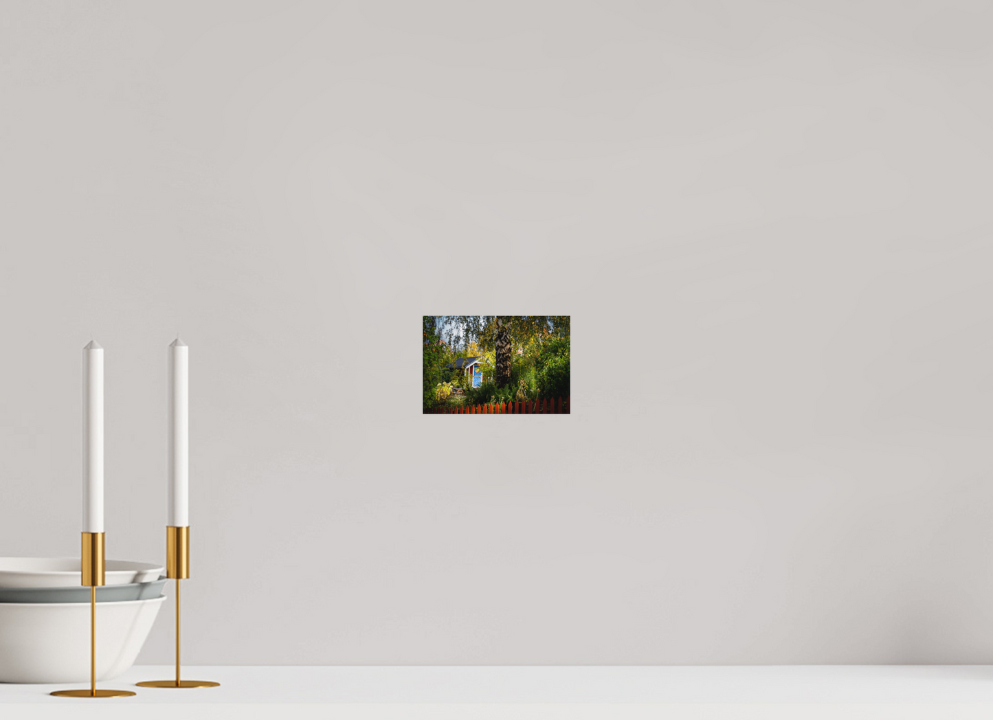 15 x 10 cm, Direct Printing On Aluminum Dibond Tantolunden Parc