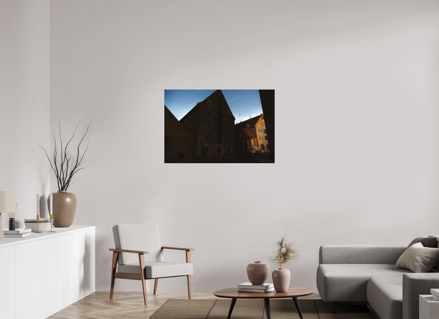105 x 70 cm, Photo Print On Fuji Crystal DP II Quartier des Ambassades
