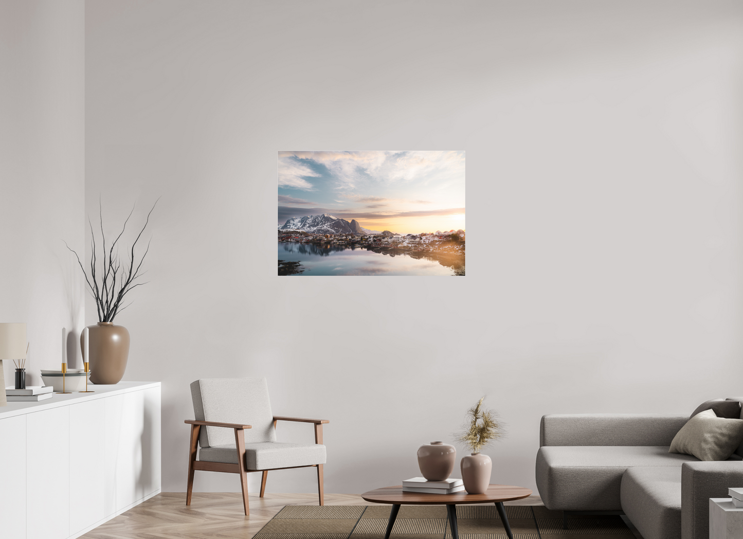 105 x 70 cm, Photo Print Under Acrylic Glass Reine III