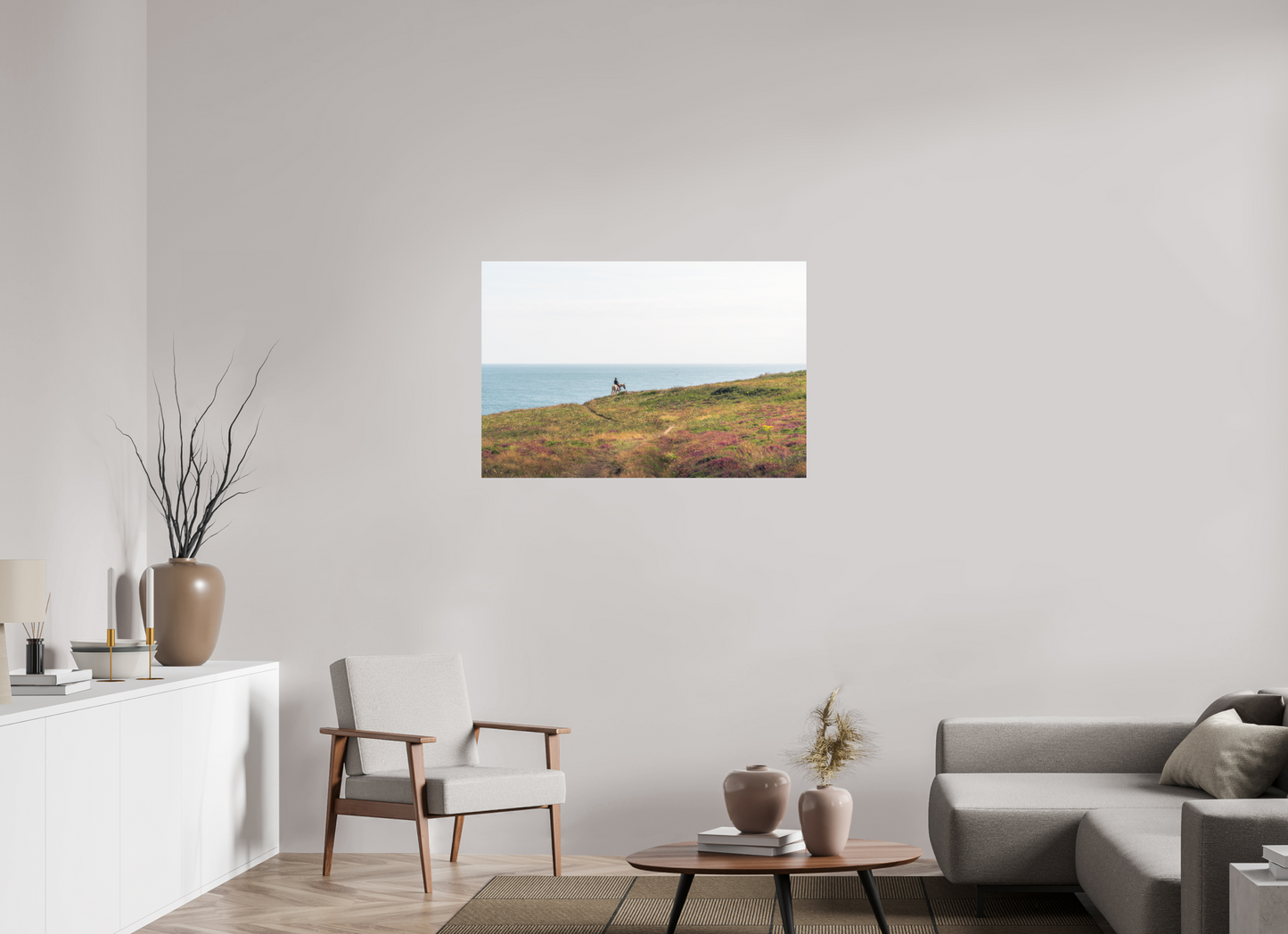 105 x 70 cm, Direct Printing On Aluminum Dibond Peinture de Bretagne