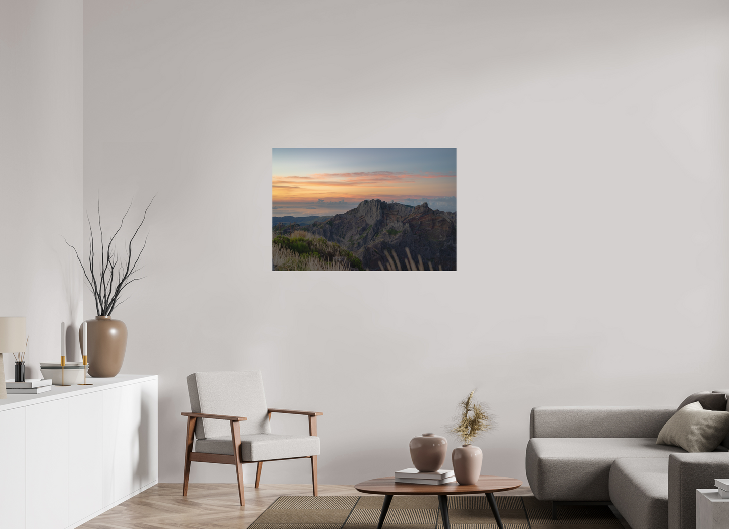 105 x 70 cm, Direct Printing On Aluminum Dibond Pico do Arieiro