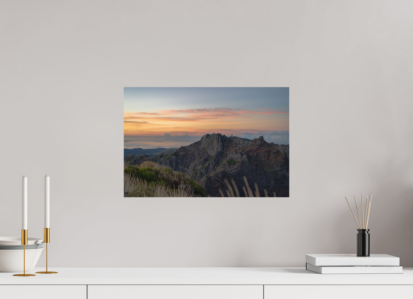 45 x 30 cm, Direct Printing On Aluminum Dibond Pico do Arieiro