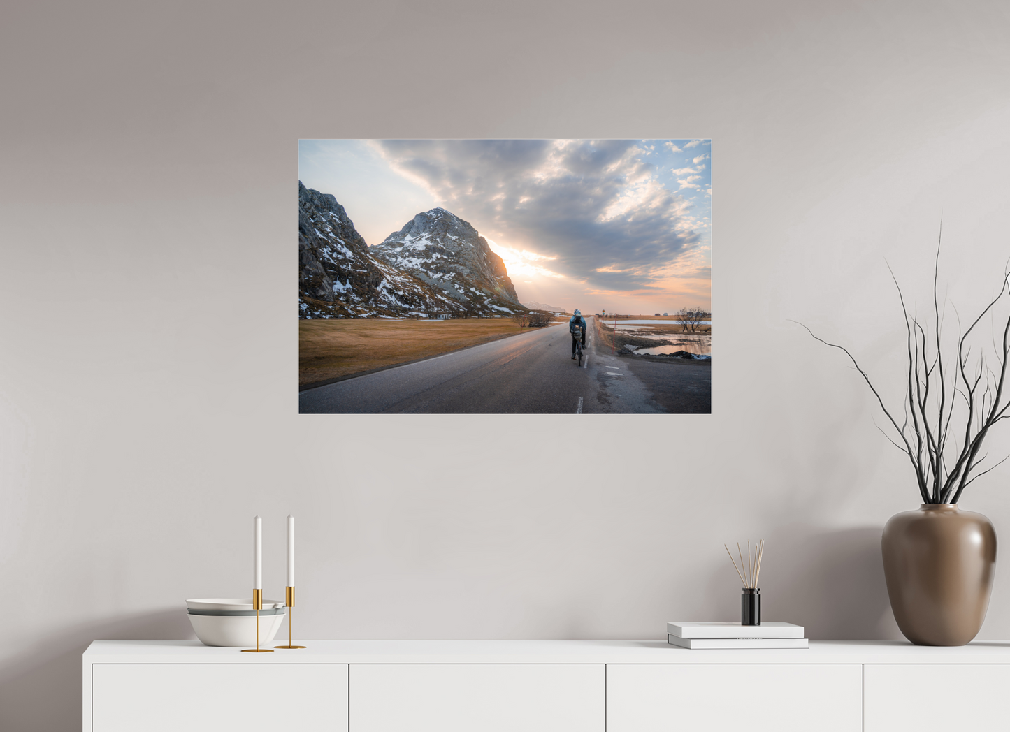 90 x 60 cm, Photo Print Under Acrylic Glass One Way