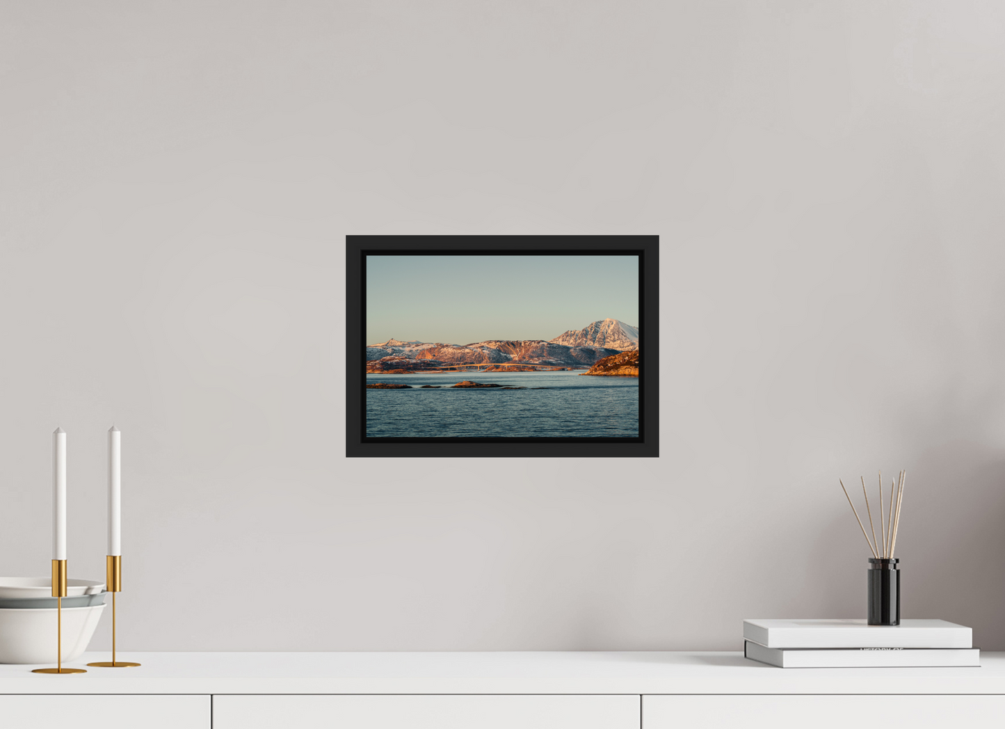 30 x 20 cm, Caisse Américaine Noir Mat Senja