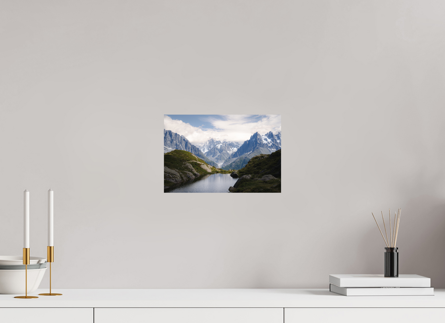 30 x 20 cm, Photo Print On Fuji Crystal DP II Mer de Glace