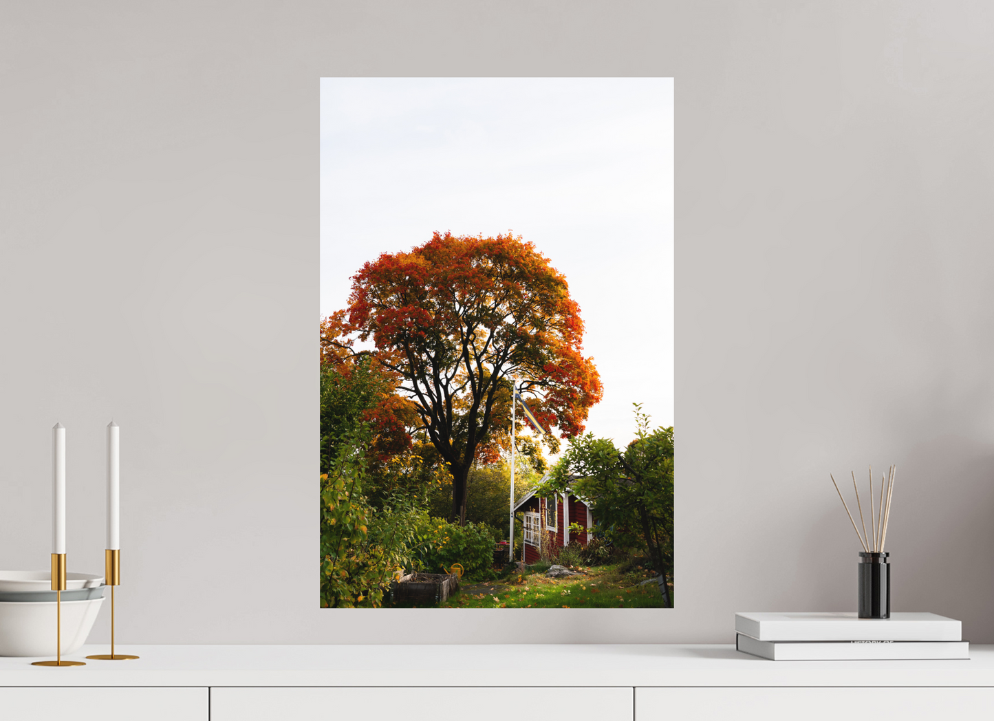 40 x 60 cm, Direct Printing On Aluminum Dibond Tantolunden Parc III