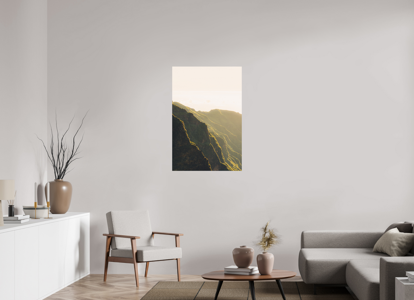 70 x 105 cm, Direct Printing On Aluminum Dibond Verada da Ilha