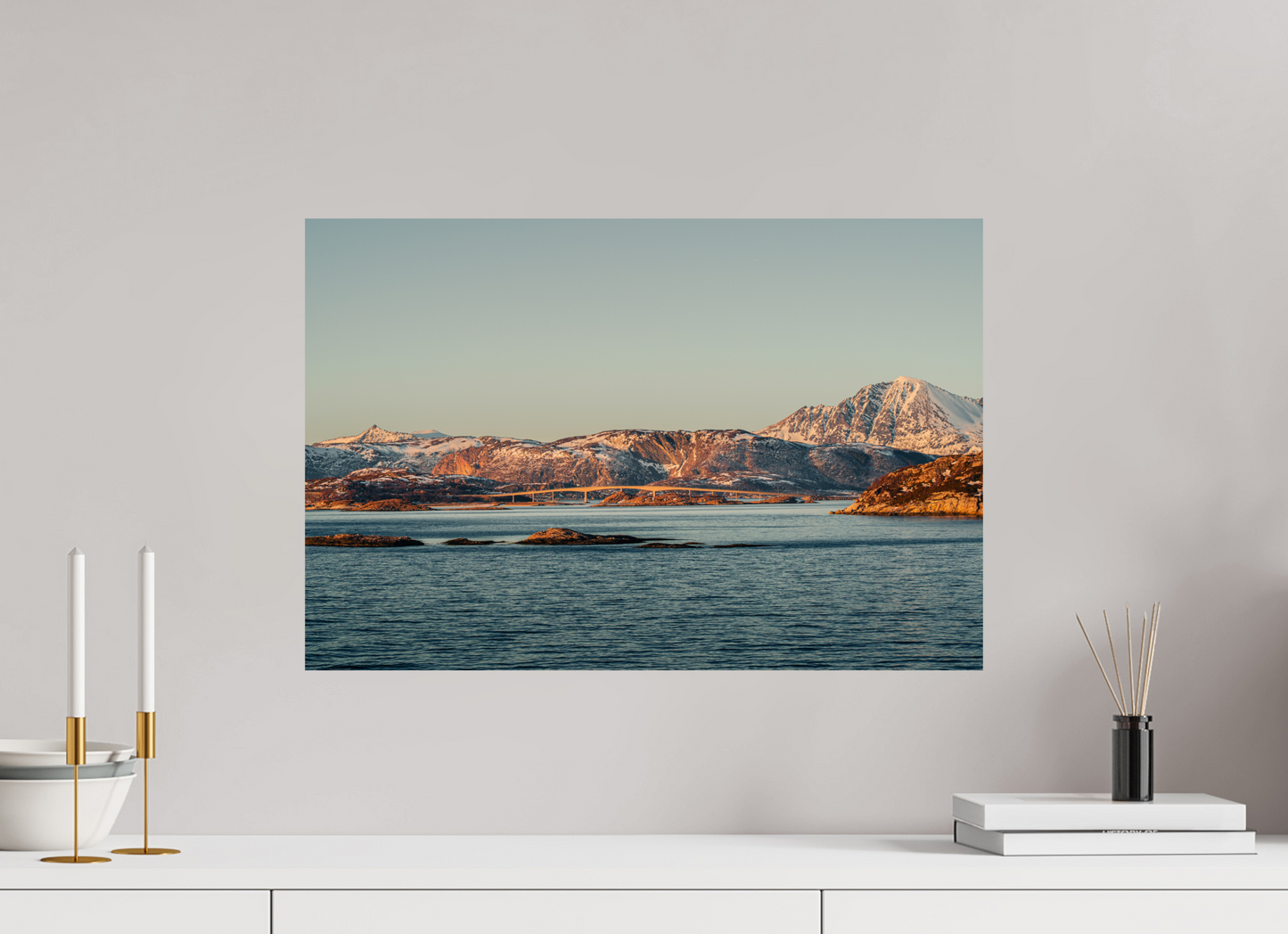 60 x 40 cm, Photo Print On Fuji Crystal DP II Senja