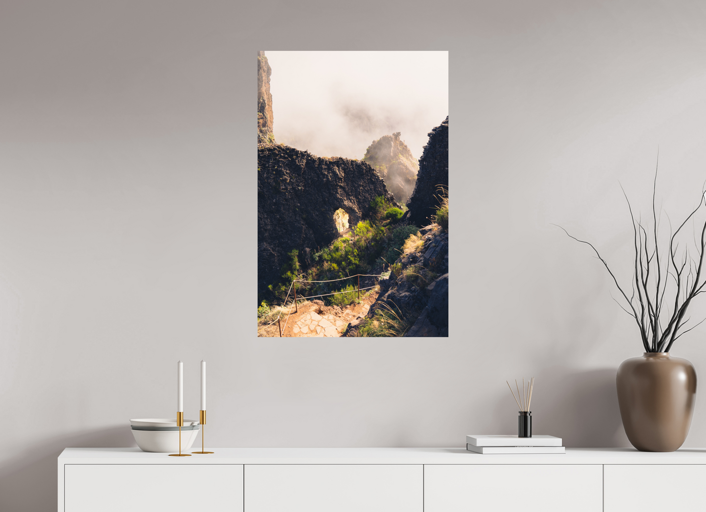 60 x 90 cm, Photo Print On Fuji Crystal DP II Vereda do Pico Ruivo