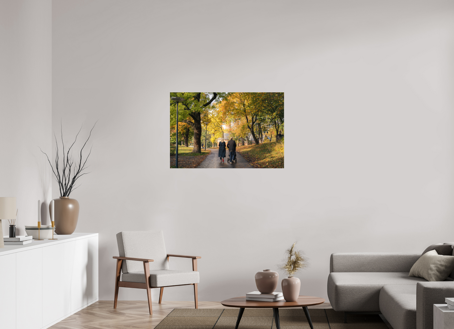 105 x 70 cm, Photo Print On Fuji Crystal DP II Stockholm couple