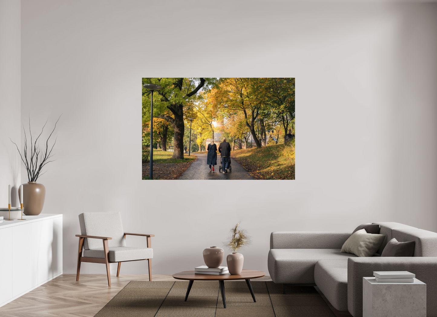 180 x 120 cm, Photo Print On Fuji Crystal DP II Stockholm couple