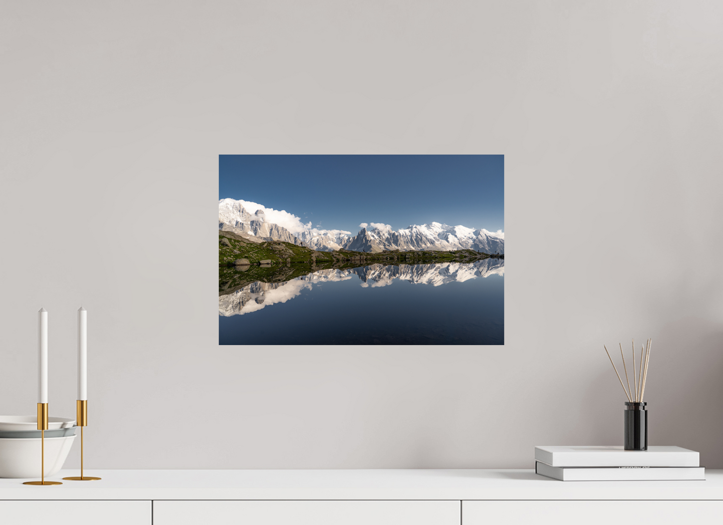 45 x 30 cm, Photo Print On Fuji Crystal DP II Lacs de Chéserys