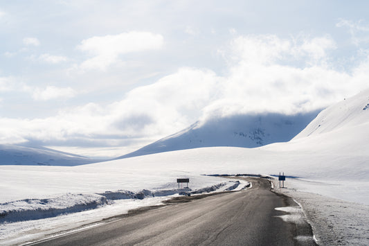 The road above the fjords