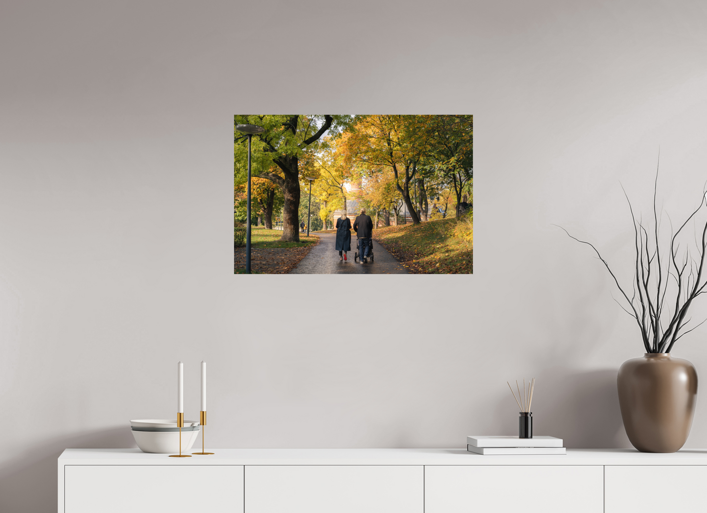 75 x 50 cm, Photo Print On Fuji Crystal DP II Stockholm couple