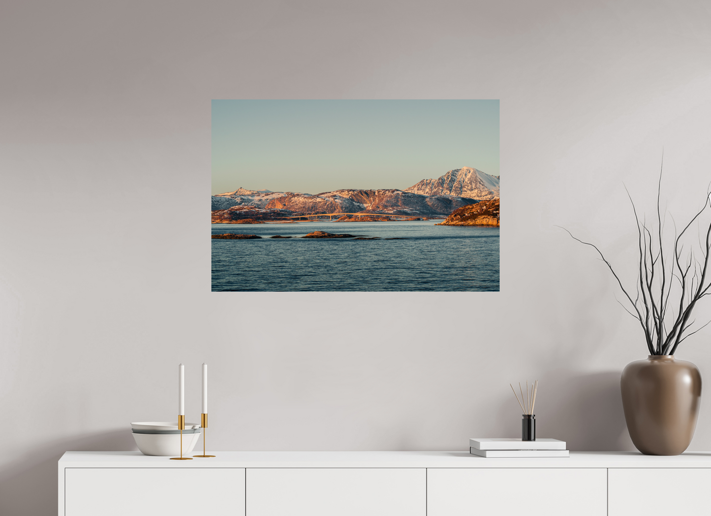 90 x 60 cm, Photo Print On Fuji Crystal DP II Senja