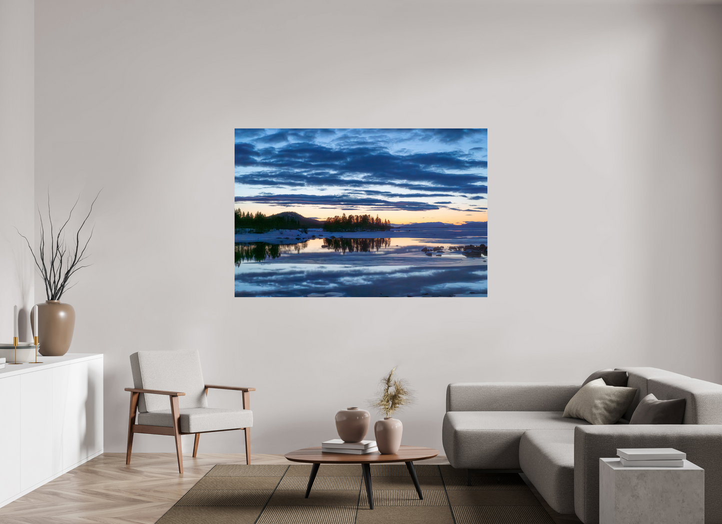 180 x 120 cm, Photo Print On Fuji Crystal DP II Peinture Suédoise