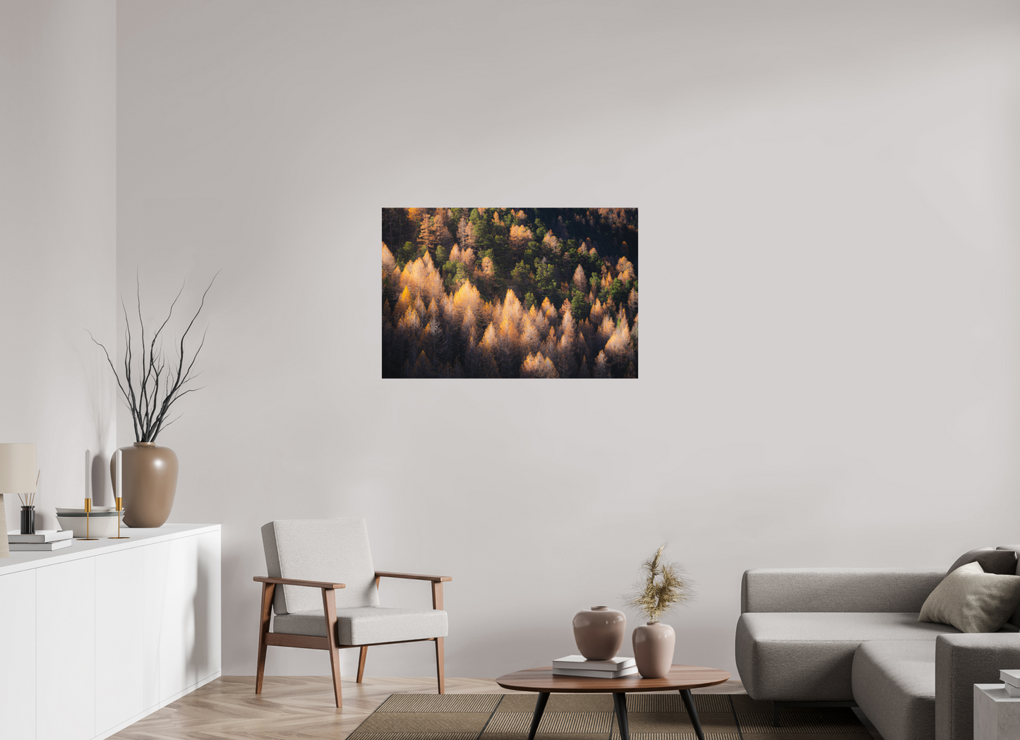 105 x 70 cm, Photo Print On Fuji Crystal DP II Feu d'Automne