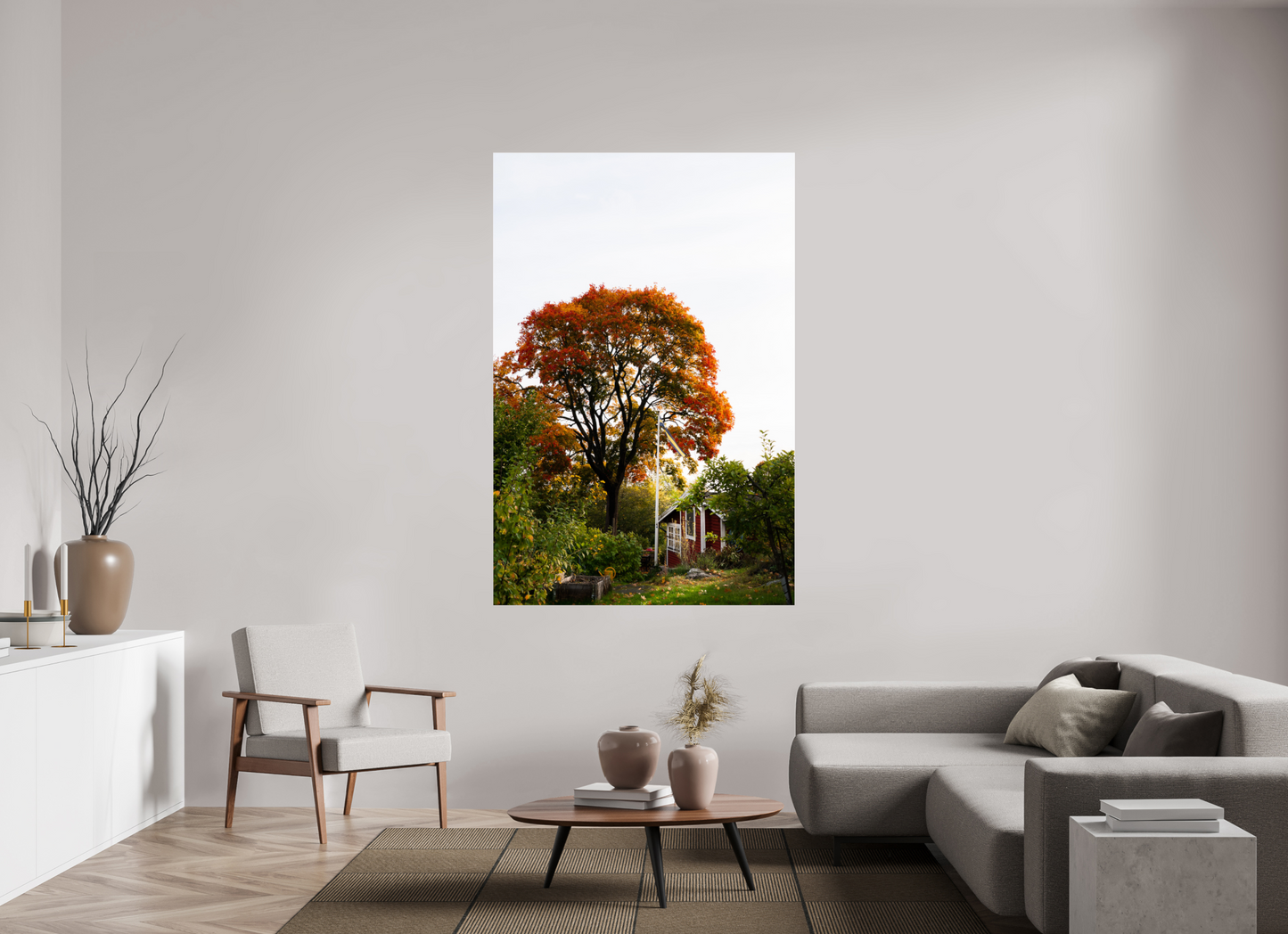 120 x 180 cm, Photo Print Under Acrylic Glass Tantolunden Parc III