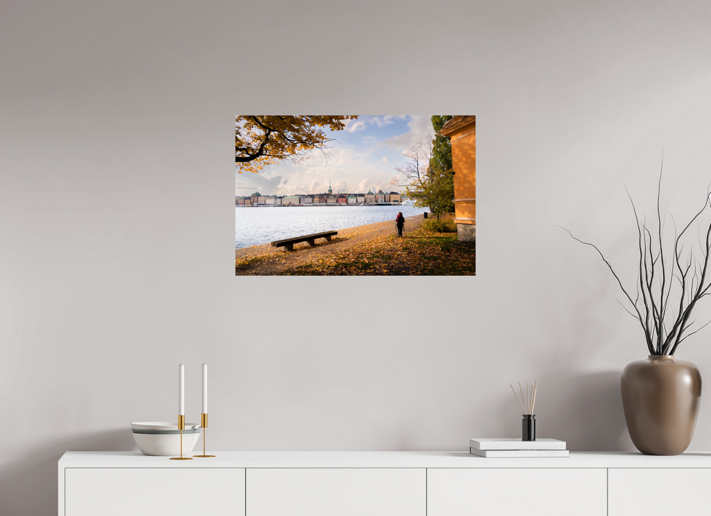 75 x 50 cm, Photo Print On Fuji Crystal DP II Stockholm Islands