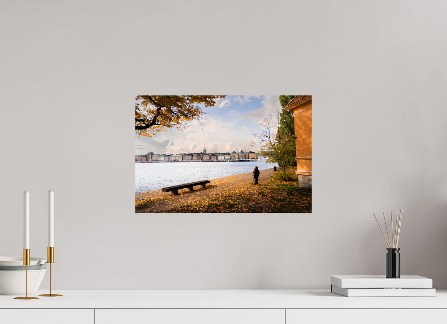45 x 30 cm, Photo Print On Fuji Crystal DP II Stockholm Islands