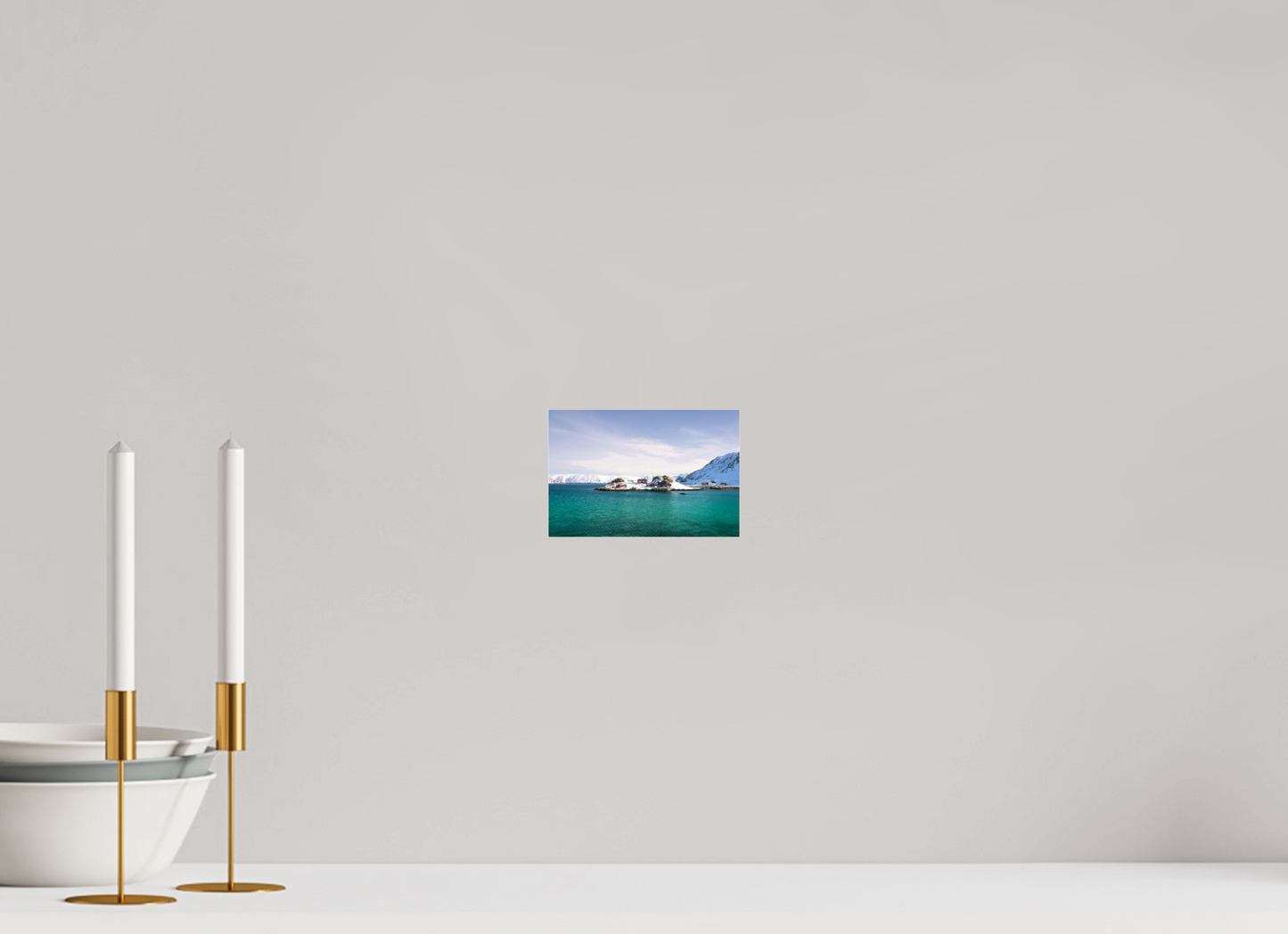 15 x 10 cm, Photo Print Under Acrylic Glass Le bout du monde