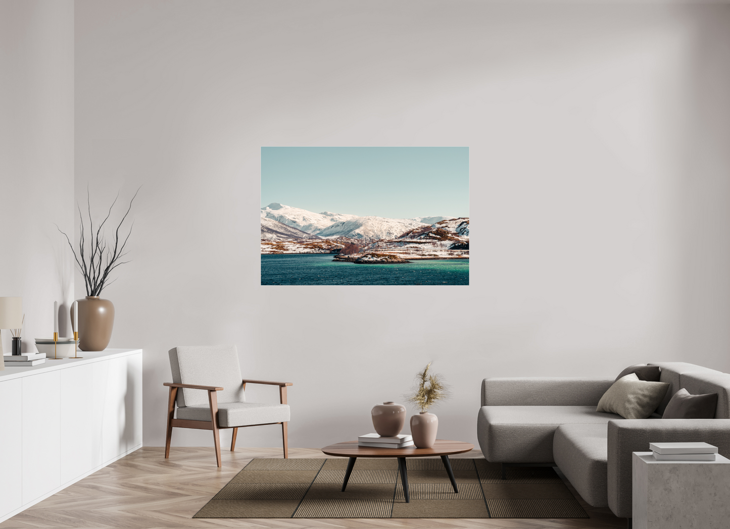 150 x 100 cm, Photo Print Under Acrylic Glass Senja II